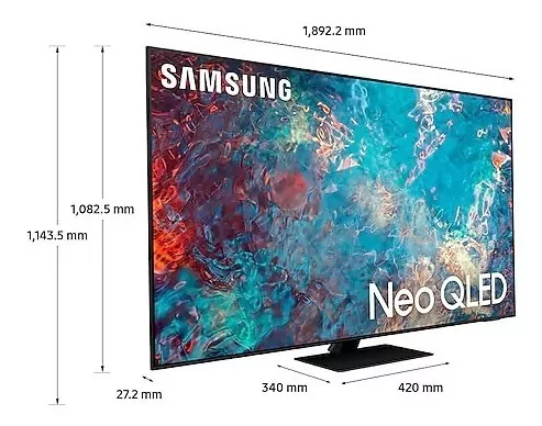 Smart Tv Samsung 85 Pulgadas Neo Qled 4k Qn85a + Soporte - $ 1.199.985,71