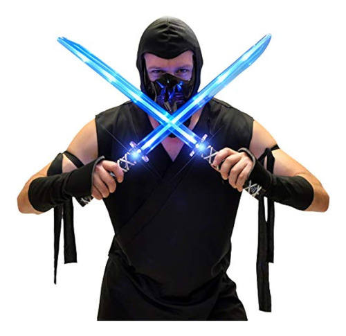 Espada De Juguete Con Luz Led Ninja De Lujo Con