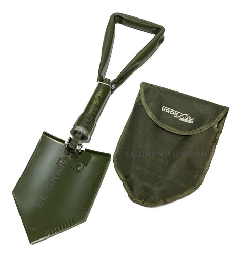 Pala Plegable Broksol Grande Con Funda Para Camping Pal-01