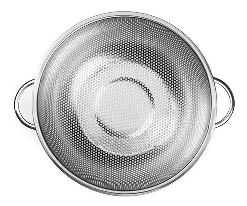 Colador Escurridor De Cocina Acero Inoxidable Con Base 22cm