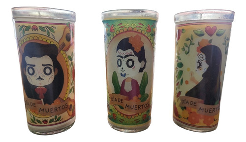 Veladora Decorativa Para Altar De Muertos Oferta Por Caja