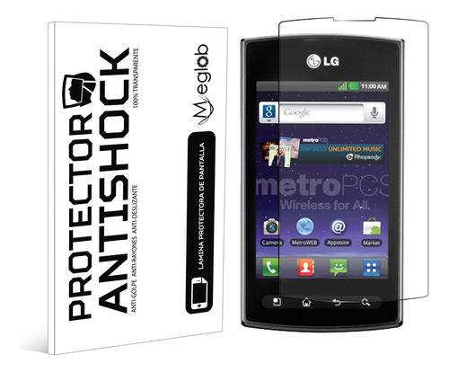 Protector Pantalla Antishock Para LG Optimus M+