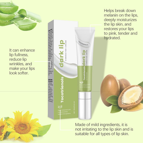 Lipgloss Dark Lips Cream Hydrating Care Balm Lightweight Loc