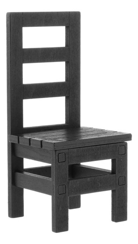 1/6 Báscula Silla Muebles De Escritorio Silla Negra