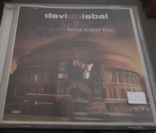 David Bisbal Cd +dvd Live At The Royal Albert Hall 