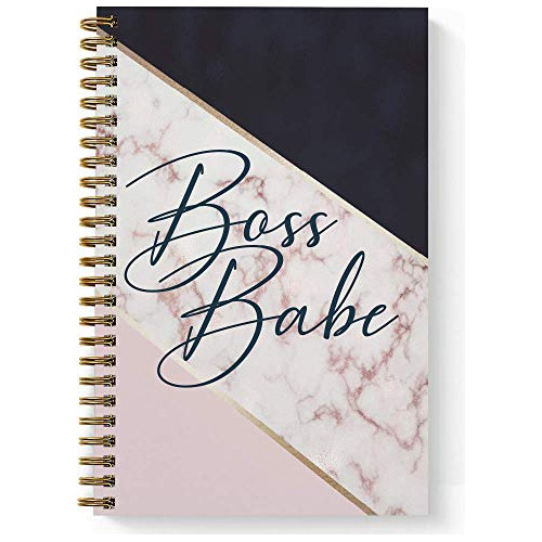 Tapa Blanda Boss Babe 5.5  X 8.5  Cuaderno/diario Espir...