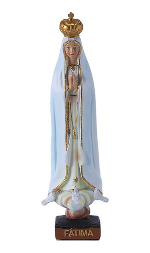 Estatua De Nuestra Señora De Fátima, Figura De La Virgen, De