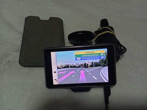 Gps Garmin Nuvi 3750 4.3'' Atualizado Mapa Do Brasil 2025 Preto América Do Sul (Usado)