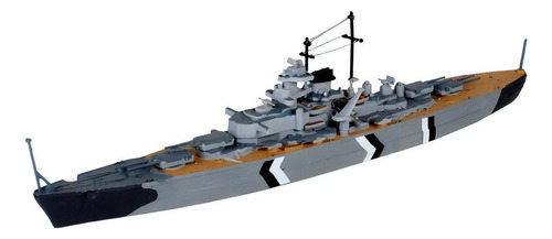 Revell 05802 Buque de guerra alemán Bismarck 1/1200 31 piezas