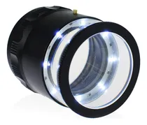 Comprar Lupas Iluminadas Joyeria Zoom 10x 25mm Escala Graduada