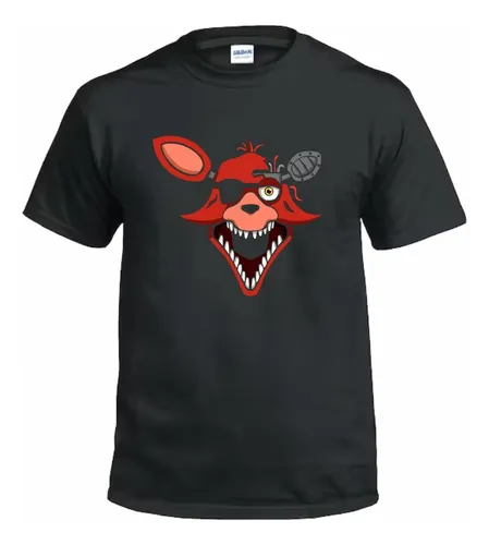 comprar Remeras Five Night At Freddy´s Foxy 100% Algodón - Stock