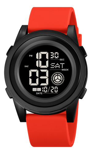 Reloj Electrónico Deportivo Skmei Con Doble Pantalla Horaria