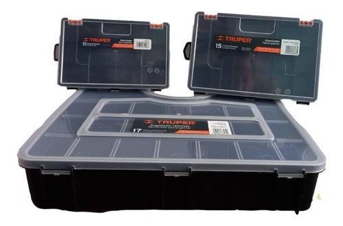 Caja Herramienta Organizador De 9, 11 Y 17 Pulgadas Kit X 3