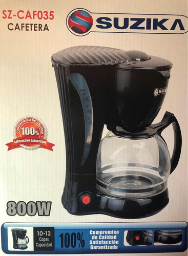 Cafetera Electrica Filtro Desayunos 12 Tazas 1,2 Lts