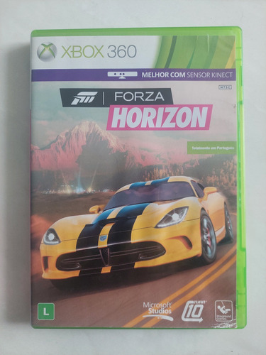 Jogo Forza Horizon Para Xbox 360 - Versão Pt-br