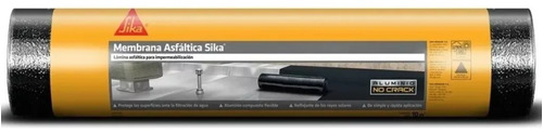 Membrana Asfáltica De Aluminio Sika 4mm De Espesor 10 Mts