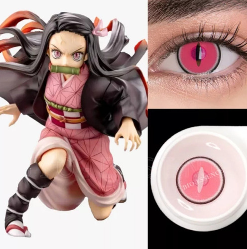 Lentes De Contacto Nezuko Transformada En Demonio