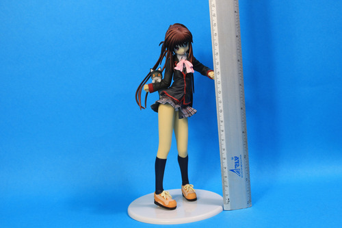 Little Buster Resinya Natsume Rin Pink And White Stripe Ver (Usado)
