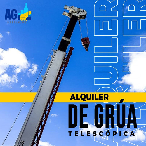 Imagen 2 de 5 de Alquiler Grua Telescopica Volteo Vibrocompactadores Andamios
