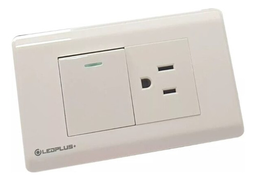 Toma Con Interruptor Linea Spark Ledplus