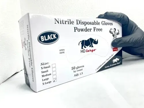 Guante Rhino Nitrilo X-large X 100 Uds