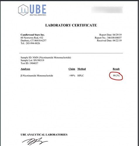 Imagen 3 de 9 de Suplemento Vitamina B3 Super Nmn, Polvo De Mononucleótido D