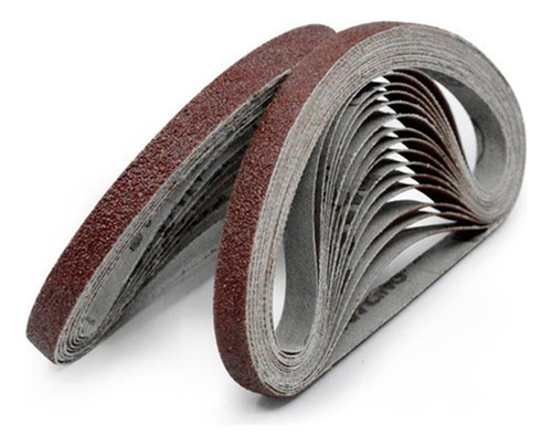 . 10 Cintas Abrasivas De Lijado De Grano 600, 10 X 330 Mm