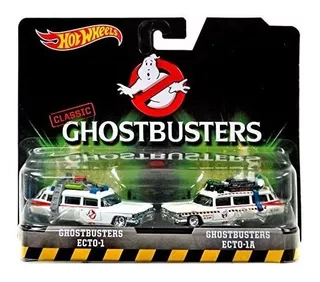Hot Wheels, Classic Ghostbusters Ecto-1 Y Ecto-1a Die-cast V