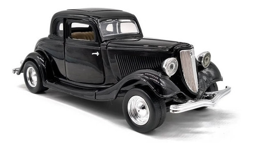 Ford 1934 Coupe Escala 1/24 Antiguo Clasico Abre Puertas 