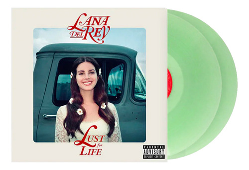 Lana Del Rey - Lust For Life (vinilo Coke Bottle Verde)