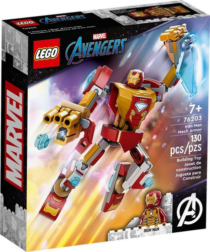 Lego Avengers Armadura Robótica De Iron Man - 76203
