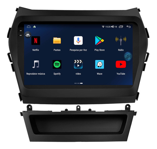 Multimidia Santa Fe 14/19 Proton G3 Android 6gb 64 Voz 9p 4g