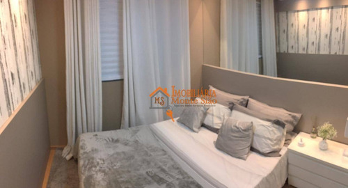 Imagem 10 de 25 de Apartamento Para Compra No Residencial Golden City Com 2 Dormitórios À Venda, 38 M² Por R$ 180.000 - Jardim Novo Portugal - Guarulhos/sp - Ap3935