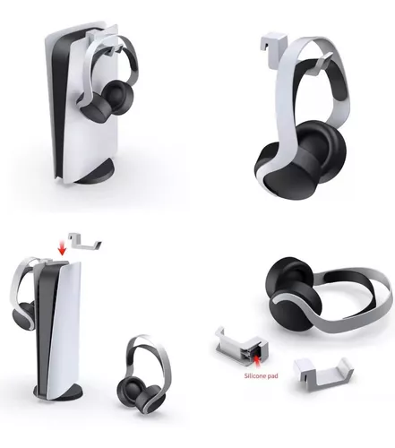 Soporte portátil para auriculares inalámbricos PS5 PULSE 3D, estante de  almacenamiento para auriculares, colgador de auriculares ABS para  PlayStation 5 - AliExpress