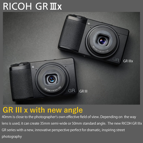 Ricoh Gr Iiix, Negro, Cámara Compacta Digital Con Sensor