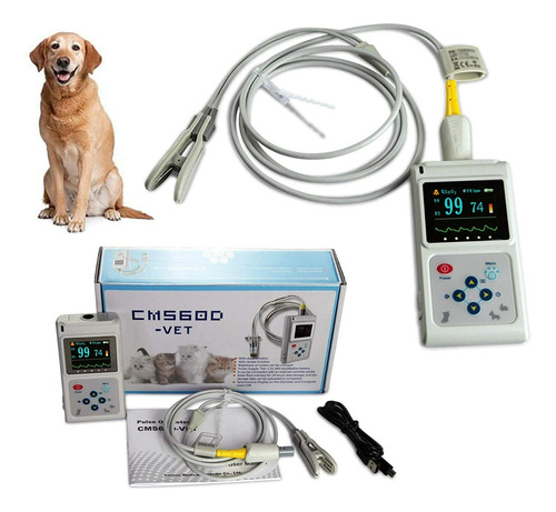 Contec Cms60d-vet Spo2 Saturación De Oxigeno Veterinario