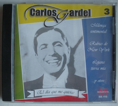 Carlos Gardel - El Dia Que Me Quieras - Cd Nacional