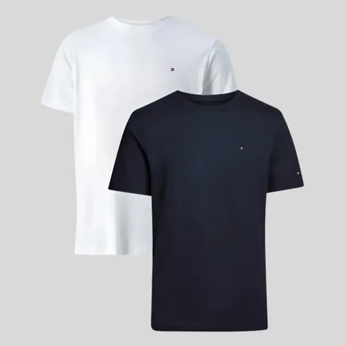 MLB 4263016439 Kit Camisetas Tommy Hilfiger Masculina Brancamarinho 2un JM