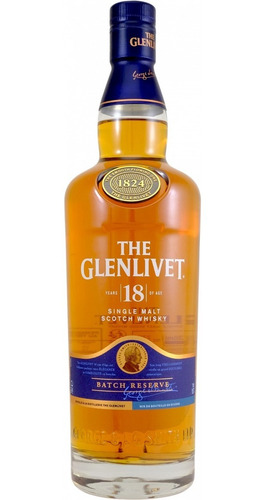 Whisky Escocês Glenlivet Single Malt 18 Anos - 750ml