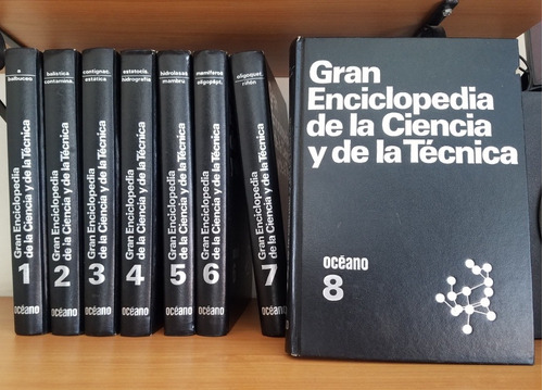 Gran Enciclopedia De La Ciencia Y La Técnica Océano 8 Tomos