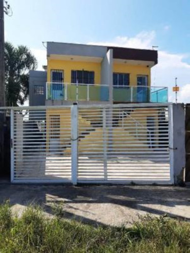 Imagem 1 de 9 de Casa Sobreposta Na Praia À 800 Metros Do Mar, No Bairro Palmeiras, Em Itanhaém, Aceita Entrada E Parcelas