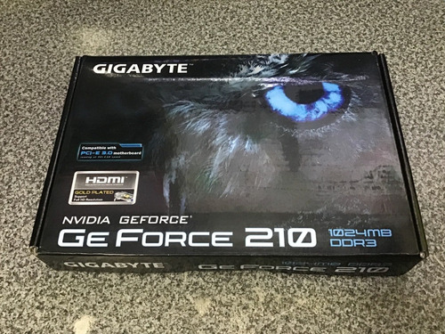 Tarjeta De Video Gigabyte Nvidia Geforce 210, 1gb Ddr3