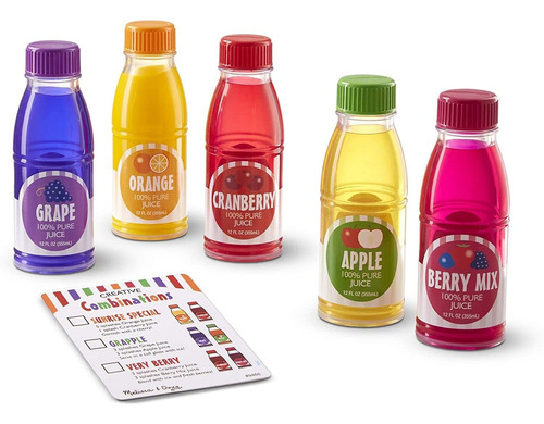 Botellas De Jugo De Juguete Melissa Amp Doug Tip