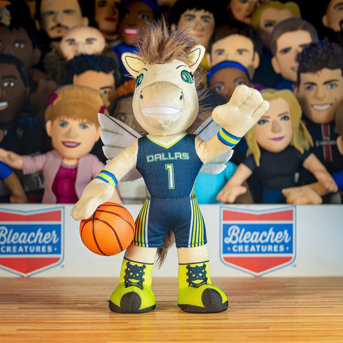 Figura De Peluche Bleacher Creatures Dallas Wings Lightning