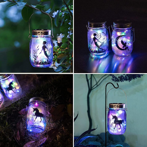 Luces Solares Impermeables Con Perchas Para Frascos