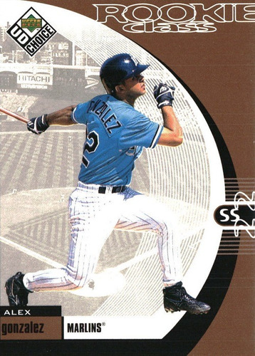 Mlb Alex Gonzalez / Marlins Florida - Rookie Class 1998