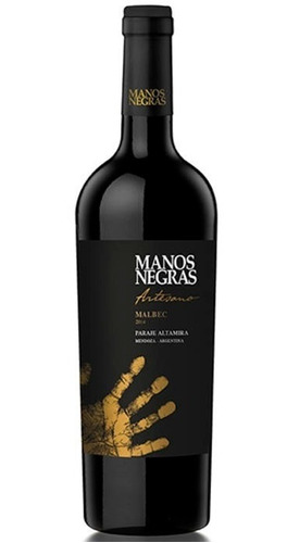 Vino Manos Negras Artesano Malbec 93 Puntos Tim Atkin.