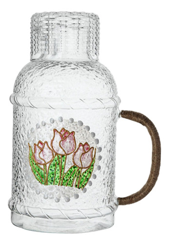 Set De Infusores De Té De Cristal Para Pava Tulipán