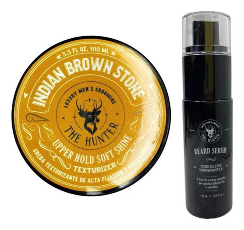 Cera Pomada Para Cabello + Aceite Para Barba The Hunter