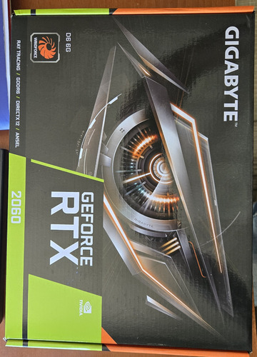 Placa De Video Nvidia Gigabyte Geforce Rtx 2060 Oc 6gb (Usado)